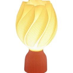 Lámpara de sobremesa Antorcha Homcom 25W luz LED 3000K blanco Ø16,5x28 cm