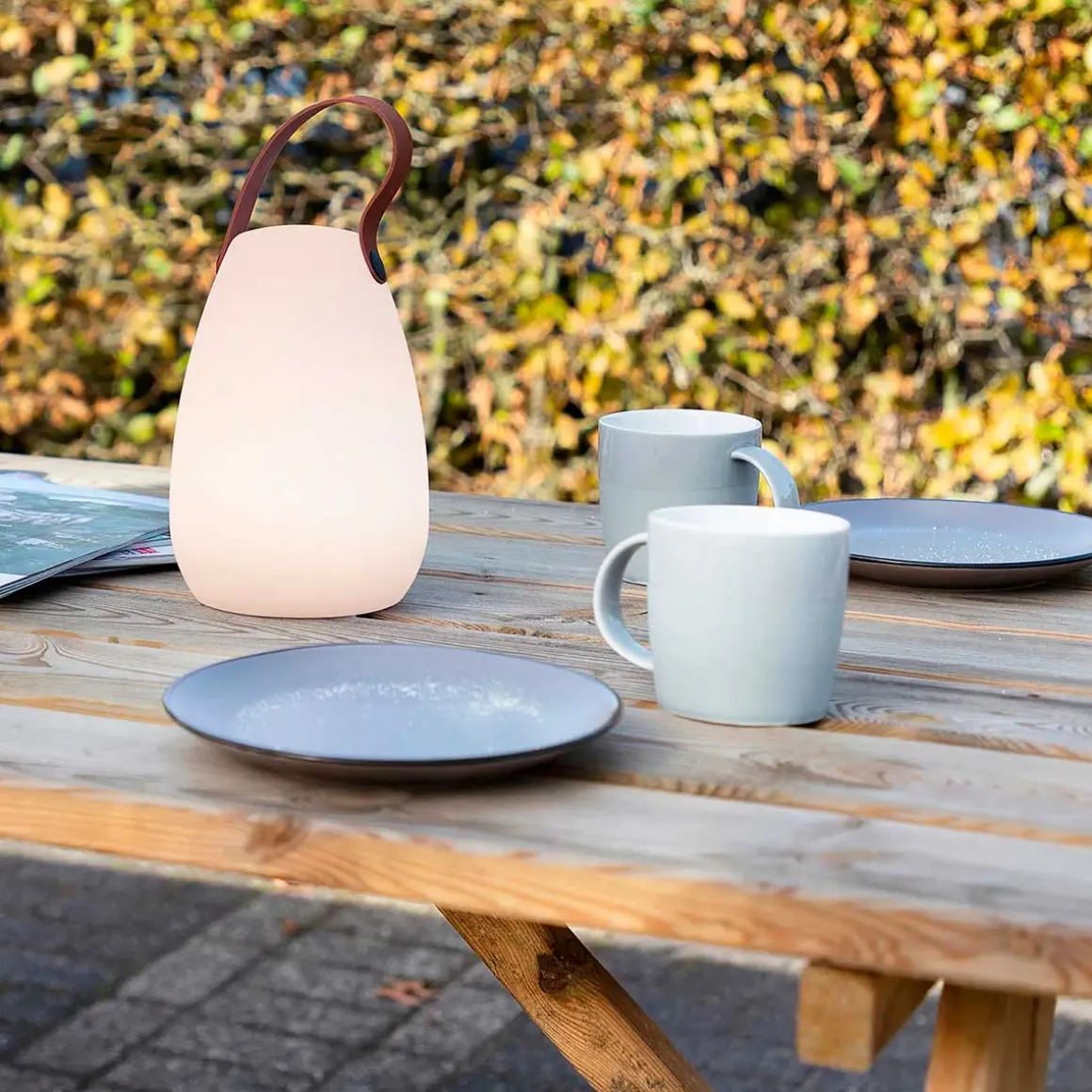 Lámpara de sobremesa Smartwares 8 colores luz LED blanco