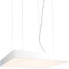 Lámpara de techo Berg 2x40W blanco 7x62x62 cm