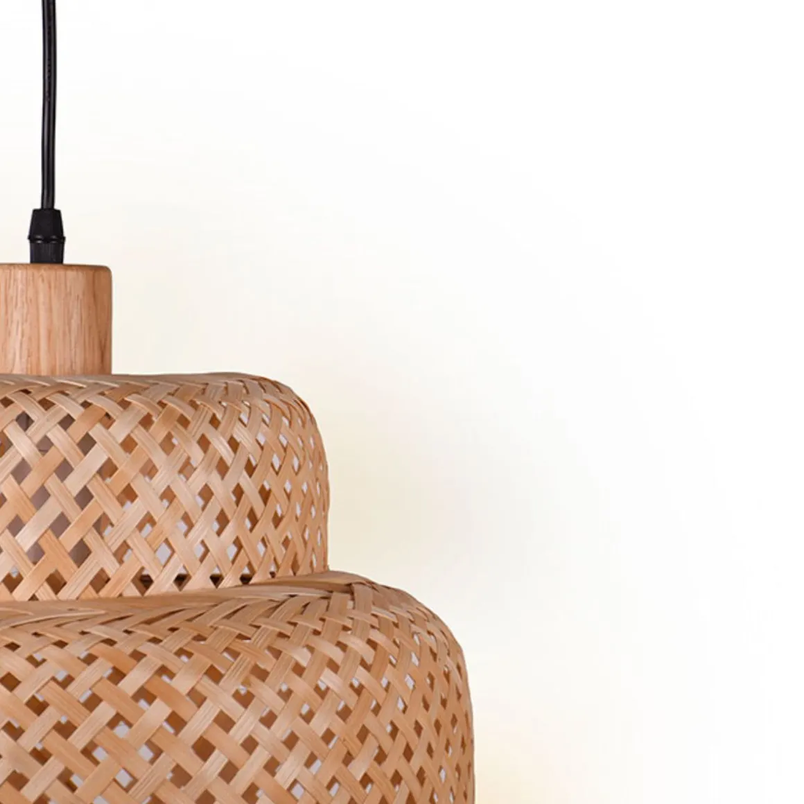 Lámpara de techo Bora Bel Air 40W altura regulable madera