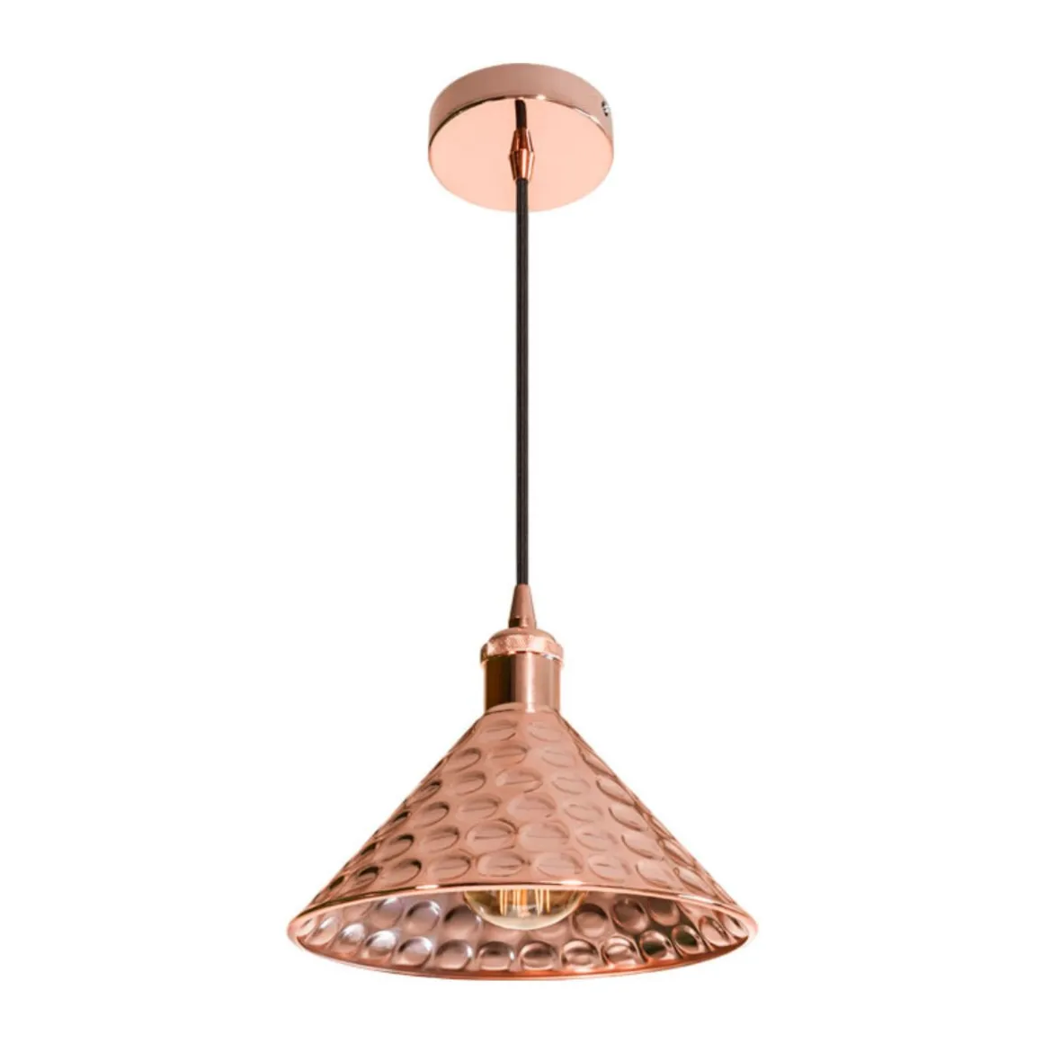 Lámpara de techo modelo Maxim Lumit 60W altura regulable Ø24 cm