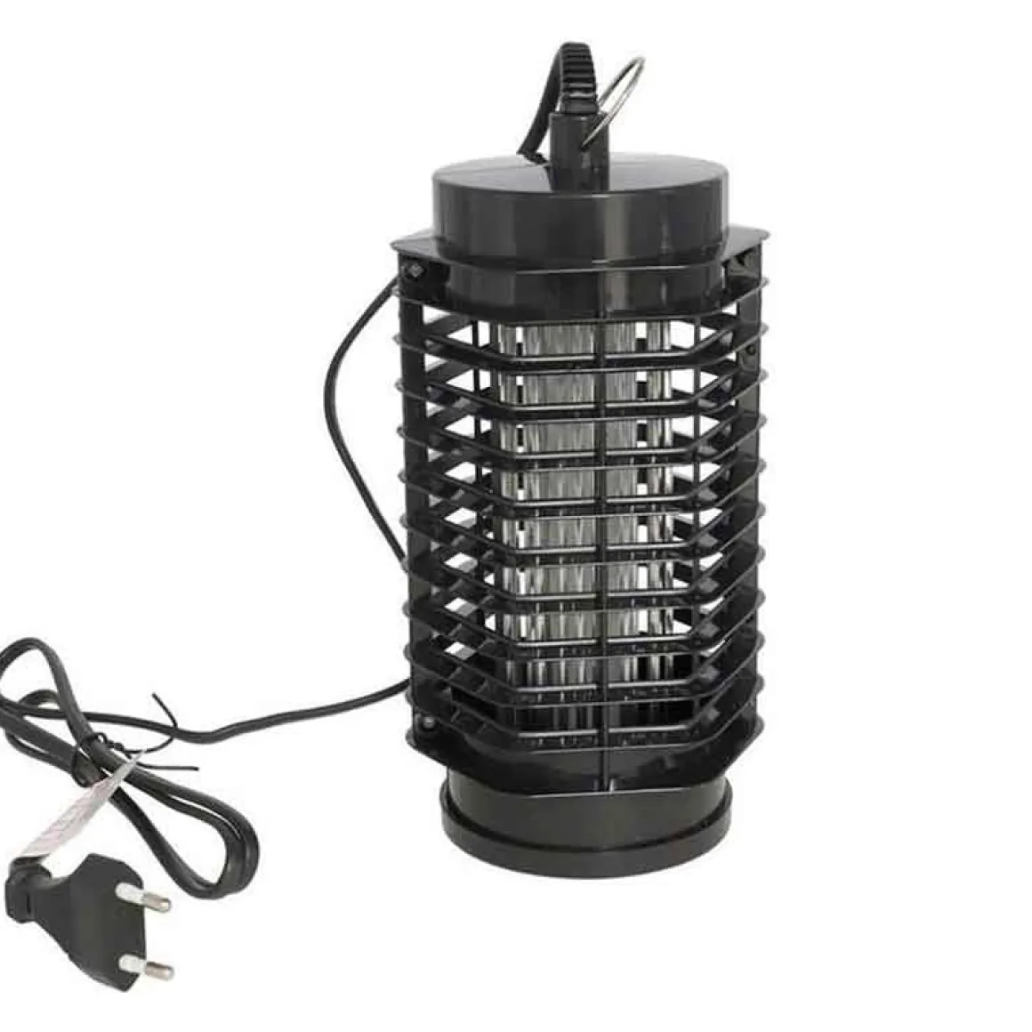 Lámpara matamosquitos 1W con luz LED ultravioleta negro 13 cm