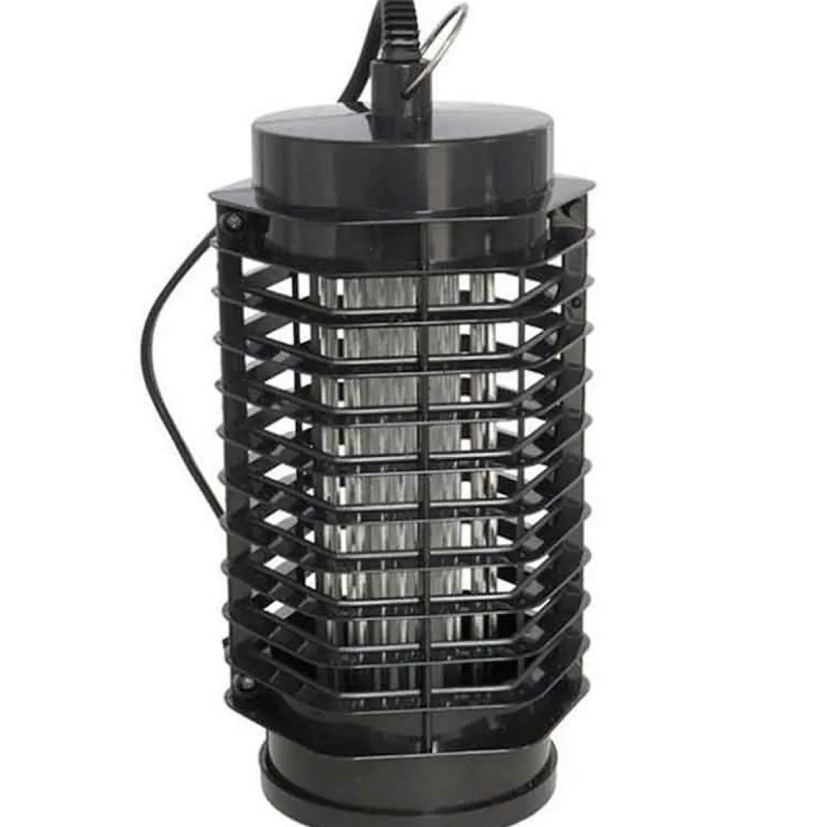 Lámpara matamosquitos 1W con luz LED ultravioleta negro 13 cm