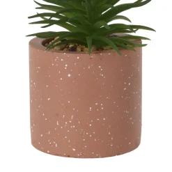 Maceta con planta artificial terrazo Ø12x16 cm