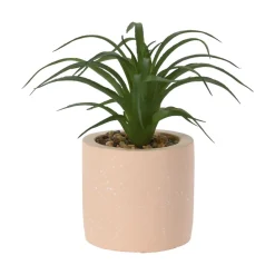 Maceta con planta artificial terrazo Ø12x16 cm