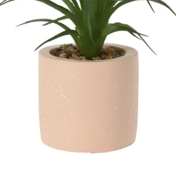 Maceta con planta artificial terrazo Ø12x16 cm