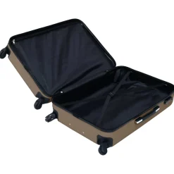 Maleta trolley rígida con ruedas giratorias 28x76x48