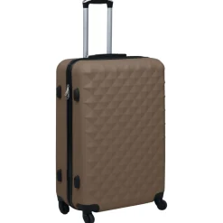 Maleta trolley rígida con ruedas giratorias 28x76x48