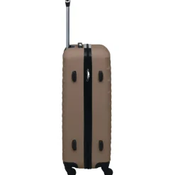 Maleta trolley rígida con ruedas giratorias 28x76x48