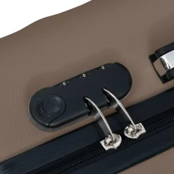 Maleta trolley rígida con ruedas giratorias 28x76x48