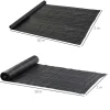 Malla de jardín Mallorca Outsunny transpirable 130 g/m² negro 2x50 m