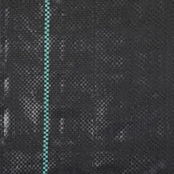 Malla de jardín Mallorca Outsunny transpirable 130 g/m² negro 2x50 m