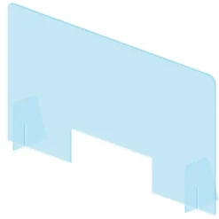 Mampara protectora metacrilato 95x65cm