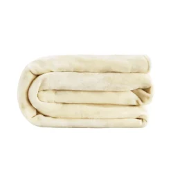 Manta eléctrica Cecotec HeatConfort Calma Frannel 10 temperaturas beige