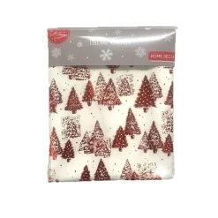 Mantel navideño Home Deco diseño abetos 230x140 cm