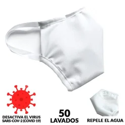 Mascarilla higiénica AD-TECH de tela lavable