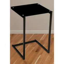 Mesa auxiliar Támesis cristal