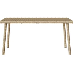 Mesa baja de jardín Turix diseño fijo 37x80x40 cm