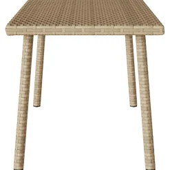 Mesa baja de jardín Turix diseño fijo 37x80x40 cm