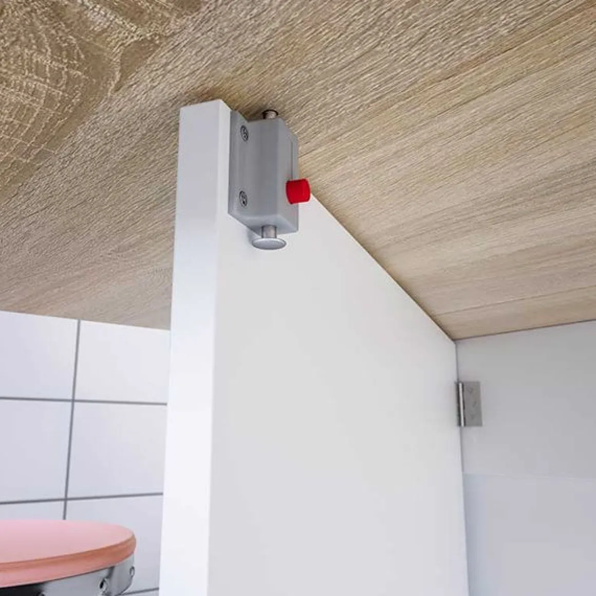 Mesa con alas abatibles Fly roble Canadian/blanco artik