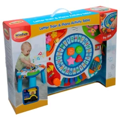 Mesa de actividades WinFun tren y piano +12M