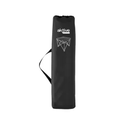 Mesa de camping Aktive diseño desmontable negro 46x52 cm