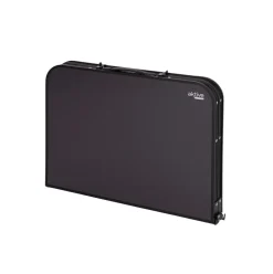 Mesa de camping Aktive diseño maletín negro 70x90x60 cm