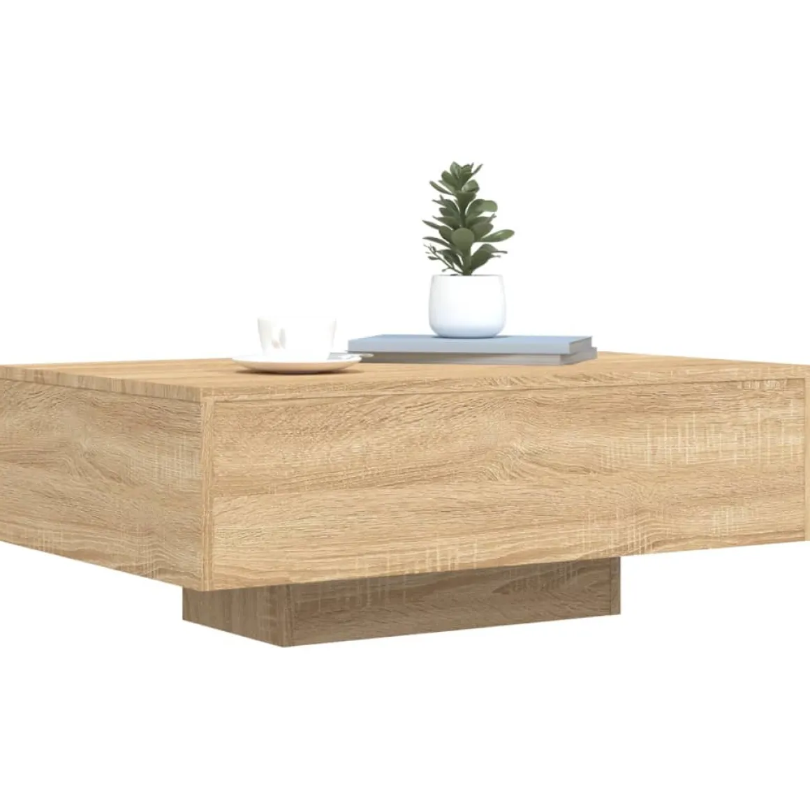 Mesa de centro Ake con luces LED 31x85x55 cm