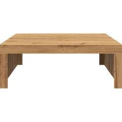 Mesa de centro Canela diseño fijo 35x100x100 cm