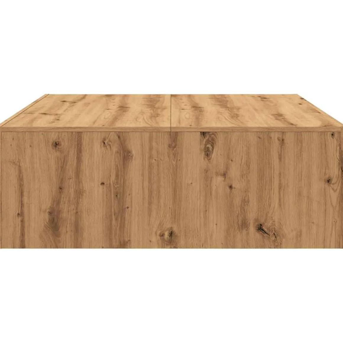 Mesa de centro Canela diseño fijo 35x100x100 cm