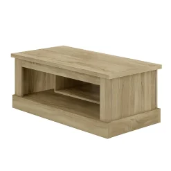Mesa de centro Chellen 2 compartimentos cambria 45,2x110x60 cm