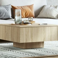 Mesa de centro Cumbia diseño fijo 31,5x60x60 cm