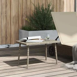 Mesa de centro de jardín Katrina 37x60x40 cm