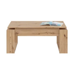 Mesa de centro elevable Urban roble nodi 45-54x105x55 cm