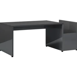 Mesa de centro Formosa con compartimento lateral 35x90x45 cm