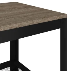 Mesa de centro Gobun con estante inferior 45x90x45 cm
