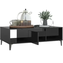 Mesa de centro Krähm 2 huecos + 1 puerta 35x103,5x60 cm