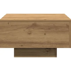 Mesa de centro Nueva York diseño fijo roble 31x55x55 cm