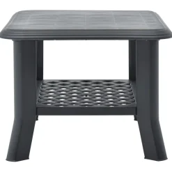 Mesa de centro Polka de exterior con estante inferior 46x90x60 cm