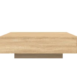 Mesa de centro Ross con luces LED 31x100x100 cm