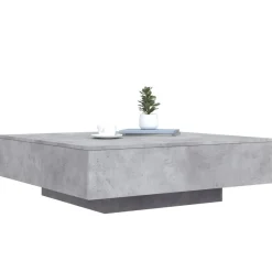 Mesa de centro Ross con luces LED 31x100x100 cm