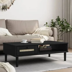 Mesa de centro Senja 1 cajón + 1 hueco 33x100x55 cm