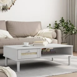 Mesa de centro Senja 1 cajón + 1 hueco 33x100x55 cm