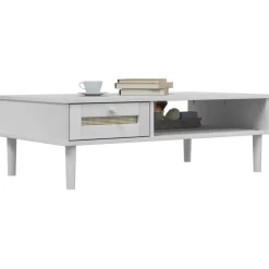 Mesa de centro Senja 1 cajón + 1 hueco 33x100x55 cm