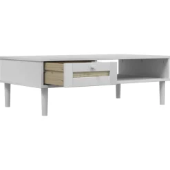 Mesa de centro Senja 1 cajón + 1 hueco 33x100x55 cm