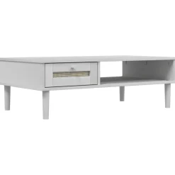 Mesa de centro Senja 1 cajón + 1 hueco 33x100x55 cm