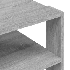 Mesa de centro Triunfo 2 estantes 40x59,5x59,5 cm