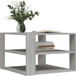 Mesa de centro Triunfo 2 estantes 40x59,5x59,5 cm