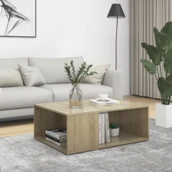Mesa de centro Veha 2 compartimentos 33x90x67 cm