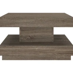Mesa de centro Virea diseño cuadrado 35x60x60 cm